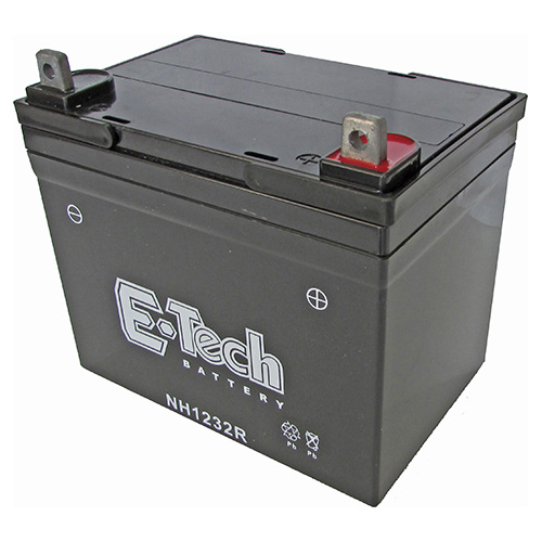 Akumulator E-Texh 12V 32A, Dužina: 195mm, Širina: 130mm, Visina: 180mm, + Desno
